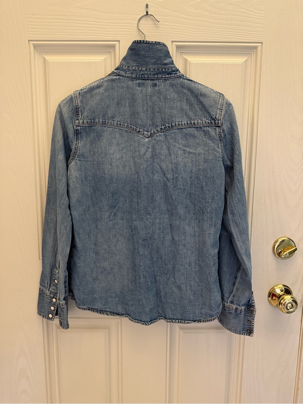 Ralph Lauren distressed western denim shirt - Picture 4 of 12